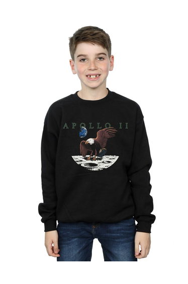 NASA Boys Apollo 11 Vintage Sweatshirt - Black