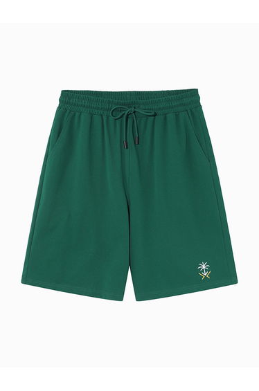 Men's Shorts With Embroidery