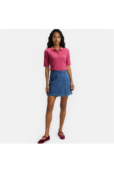 Denim Skort