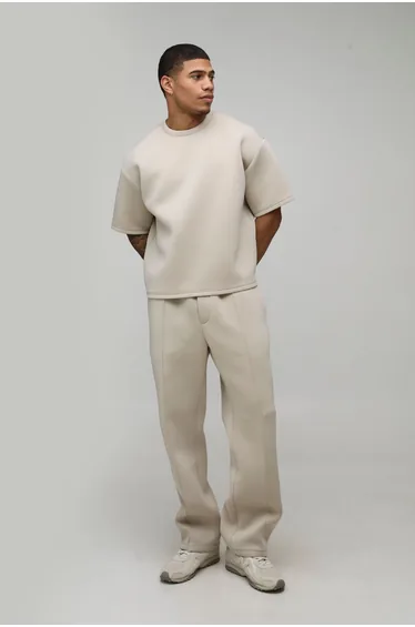 طقم بوهو مان باللون البيج