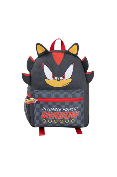 Sonic The Hedgehog Childrens/Kids Shadow Backpack - Grey