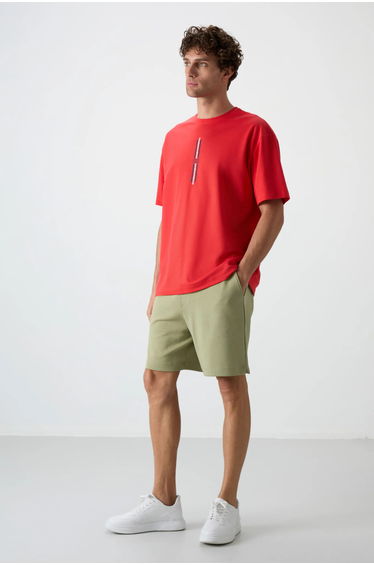 TOMMY Oversized Printed Crew Neck T-Shirt