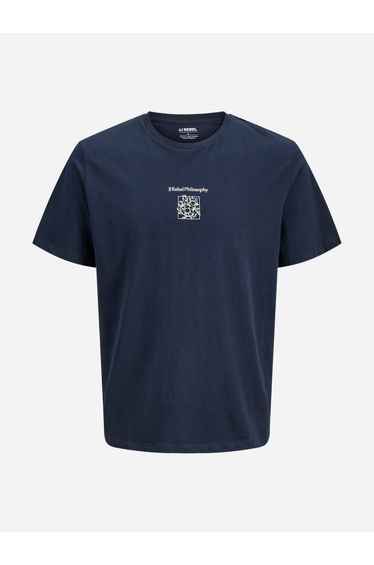 JREBMALTE Graphic Print Crew Neck T-Shirt