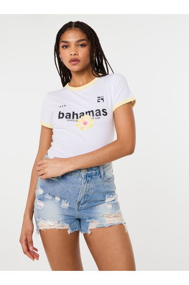 Hibiscus Sports T-Shirt