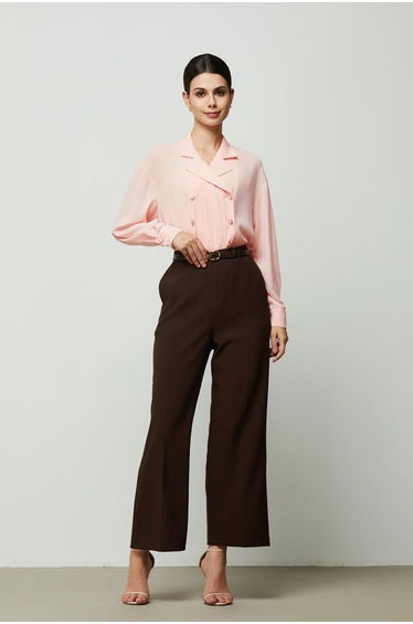 Double Breasted Rose Shirt