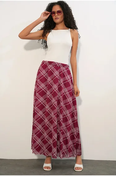 BDART Floral High Waist Maxi Skirt