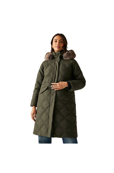 Regatta Womens/Ladies Freyla Padded Jacket - Dark Khaki
