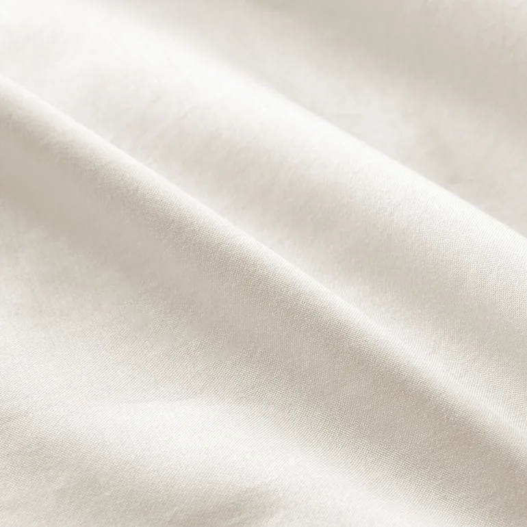 Opale Plain Cotton Sateen Flat Sheet - 3