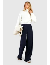 Slouch Fit Dad Trousers - navy - 2