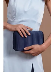 Brooke Satin Clutch Bag