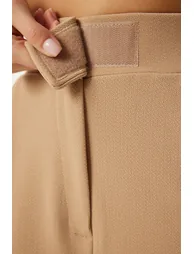 ISTANBUL High Waist Textured Palazzo Pants - 4