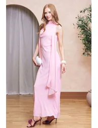 TFNC Nancy Pink Maxi Dress