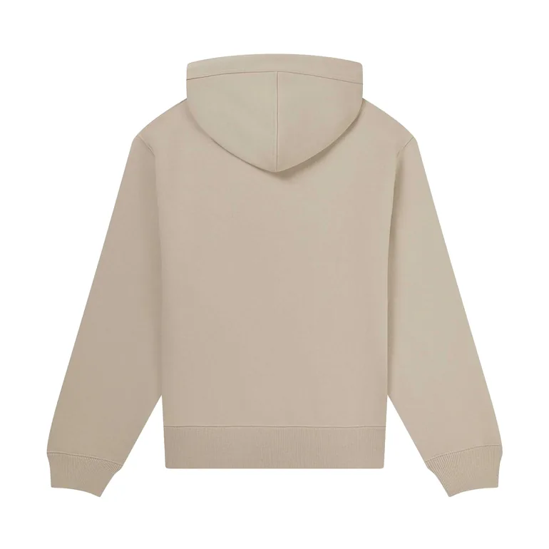 UCC Label Free Collection Unisex Adult Organic Hoodie - Sand - 1