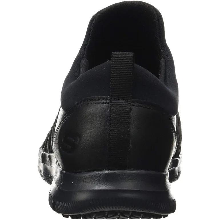 Skechers Womens/Ladies Ghenter Dagsby Leather Safety Shoes - Black - 1