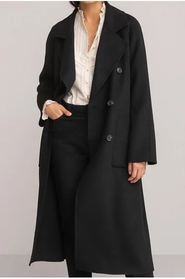 Iconic Coat in Recycled Wool Mix