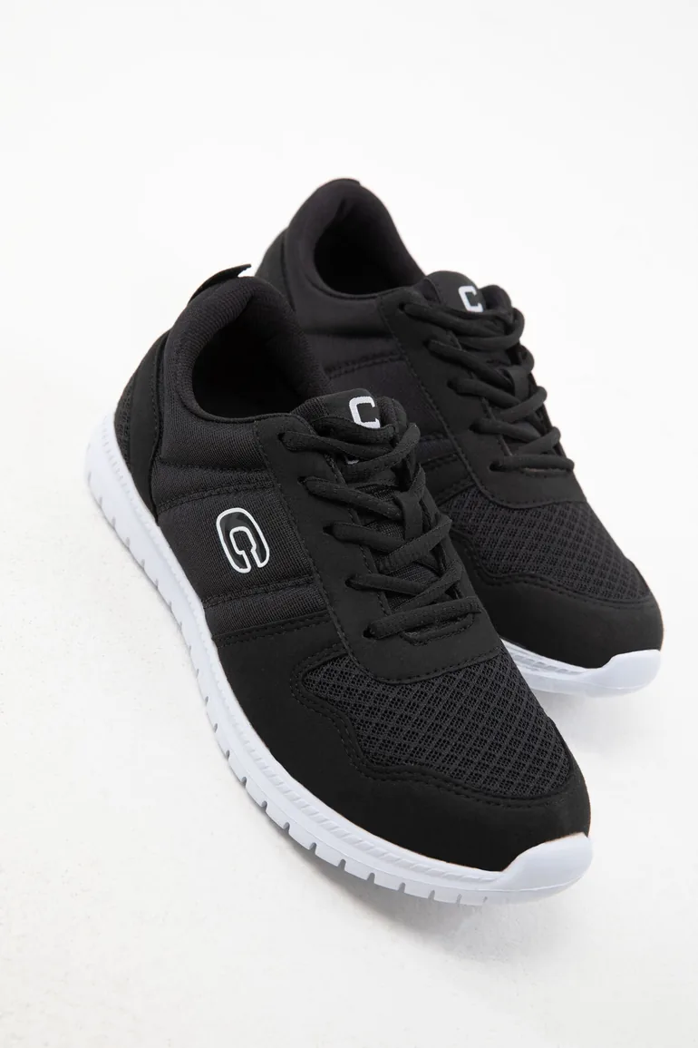 Black Women's Sneakers - 1