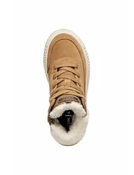 Kids Laquinny High Top Trainers with Faux Fur Lining - 3
