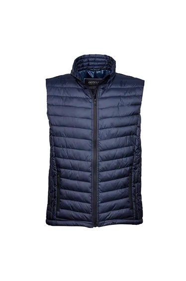 Tee Jays Mens Padded Zepelin Vest Jacket / Gilet - Deep Navy
