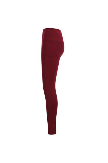 Tombo Womens/Ladies Core Leggings - Burgundy product thumbnail 3