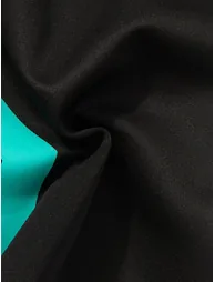 Teens Black Printed Panel Jacket and Joggers Set - 5