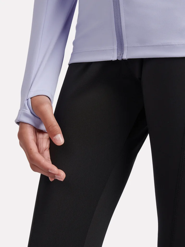 New Balance Girls Daybreak Performance Funnel Track Jacket in Blue - 5