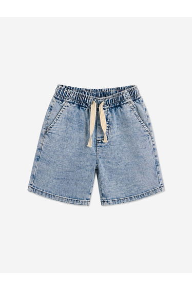 Bel-Air Boys Denim Effect Shorts in Blue product thumbnail 3