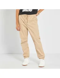 Jogger-style trousers BEIGE - 1