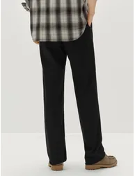 Men's Casual Straight Leg Pants - 2