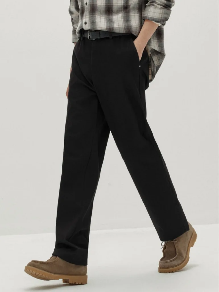 Men's Casual Straight Leg Pants - 1