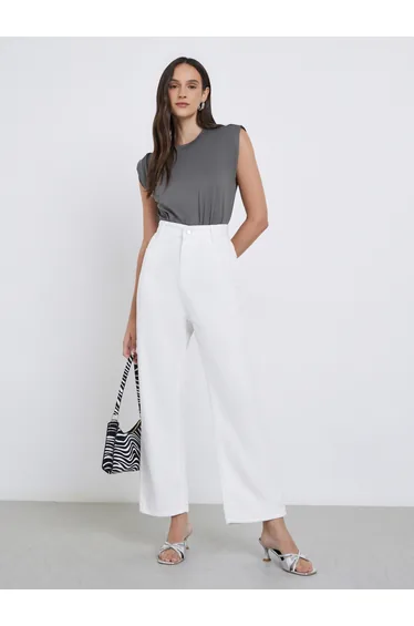 Solid Round Neck Sleeveless Plain Bodysuit