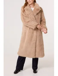 Long Fluffy Coat - 2