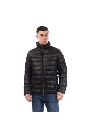 Men's Duck and Cover Shemmy Two Quilted Jacket in Black