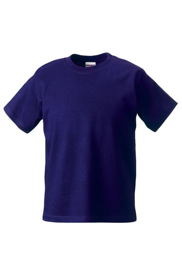 Jerzees Schoolgear Childrens Classic Plain T-Shirt - Purple