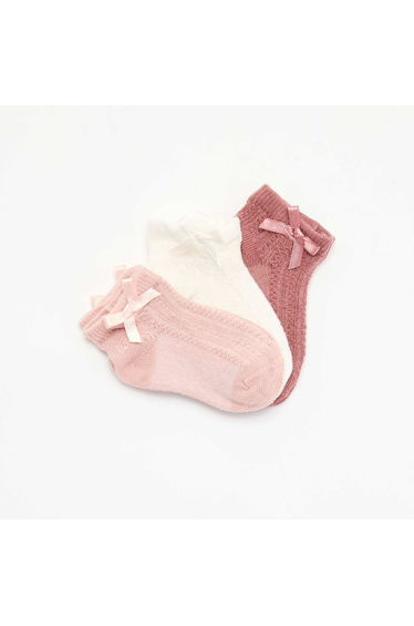 3-Pack of Fun Socks PINK