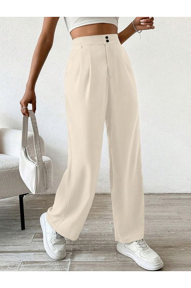 Beige Trousers