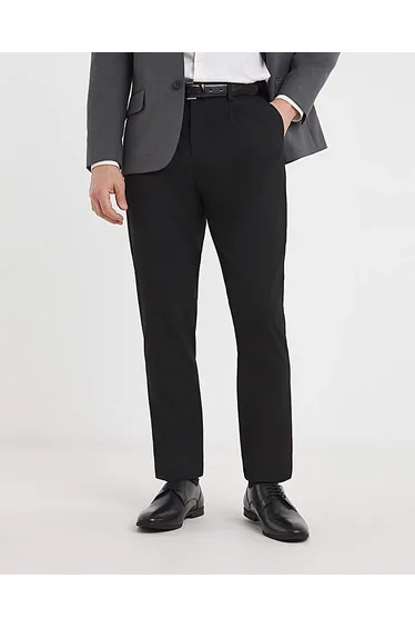 Regular Fit Pleat Front Formal Trouser