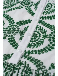 فستان شيك ويش قميص ميداكسي على شكل حرف A - 6