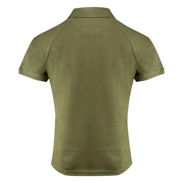 James Harvest Mens Brookings Modern Polo Shirt - Moss Green - 1