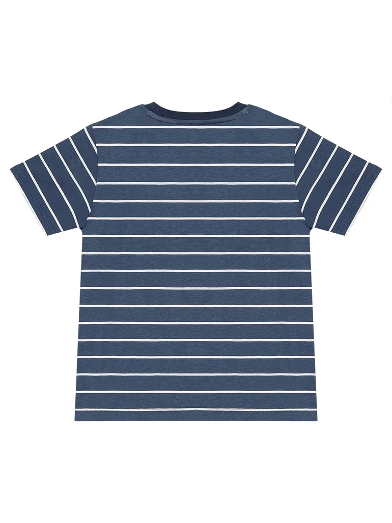 Sailor Dino Boy's T-shirt Capri Shorts Set - 5