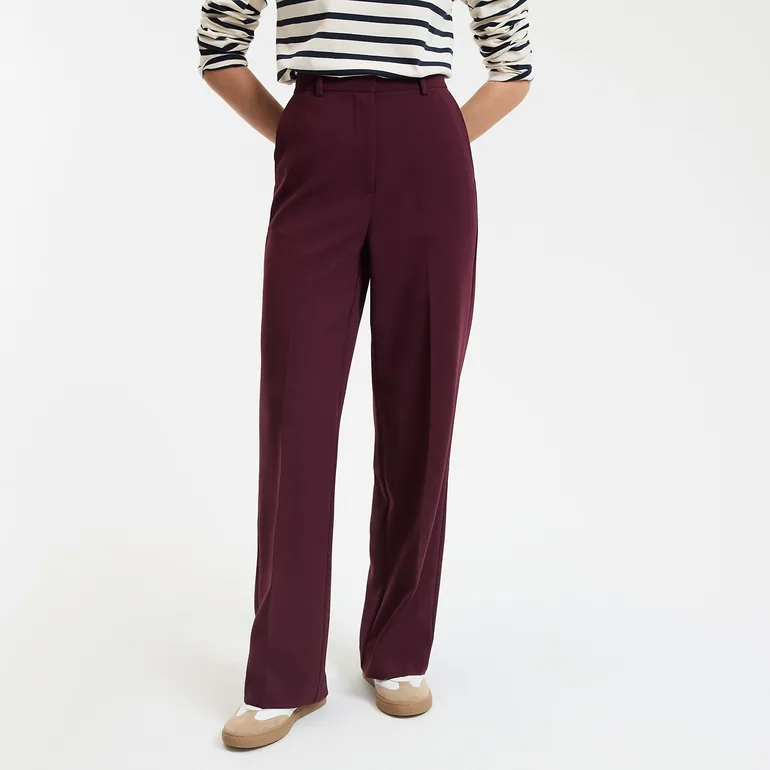 Wide Leg Trousers - 1