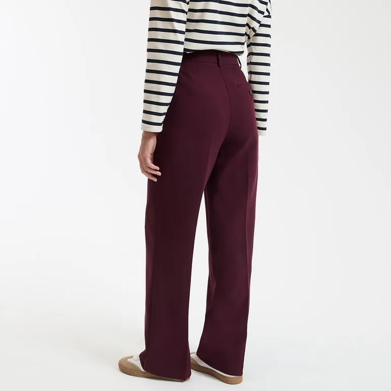 Wide Leg Trousers - 4