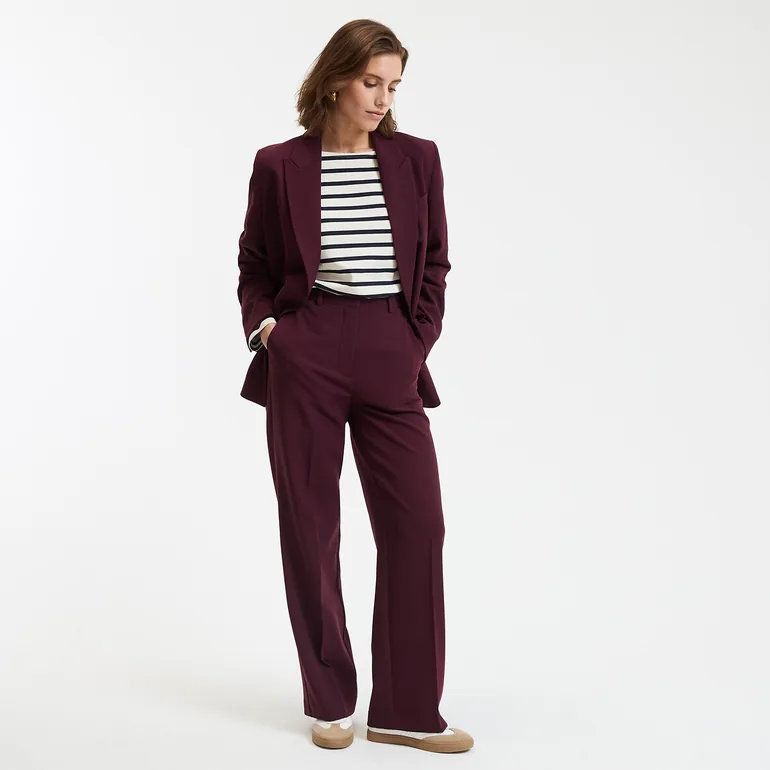 Wide Leg Trousers - 2