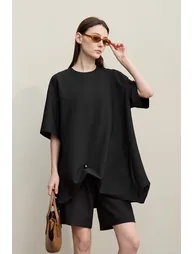 Bud Hem Drop Shoulder T-shirt - 1