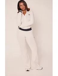 Shape Cream and Blue Contrast Waistband Sweat Trousers - 5