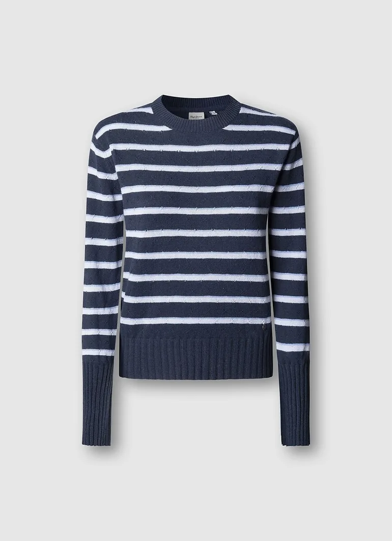 Striped Crew Neck Jumper