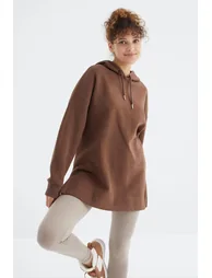 TOMMY Oversized Hooded Sweatshirt With Pocket - 5