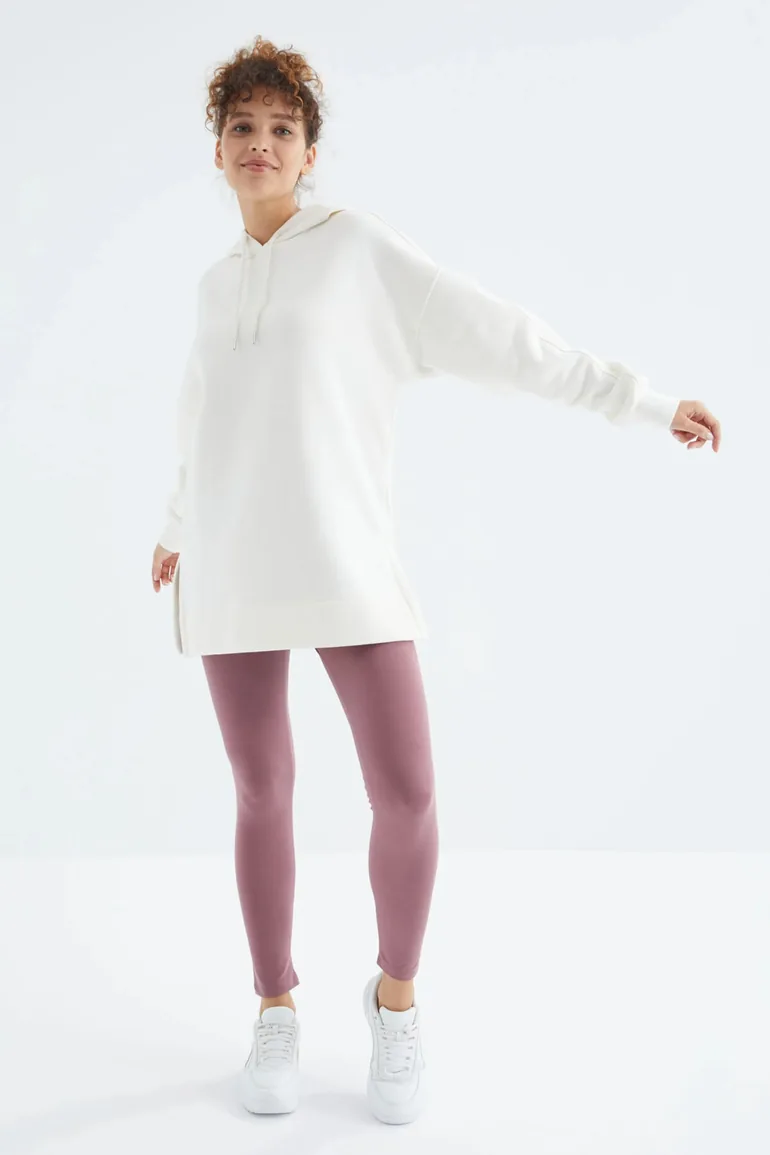 TOMMY Oversized Hooded Sweatshirt With Pocket - 4