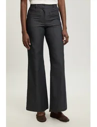 Tailored Denim Straight Leg Trouser - 1