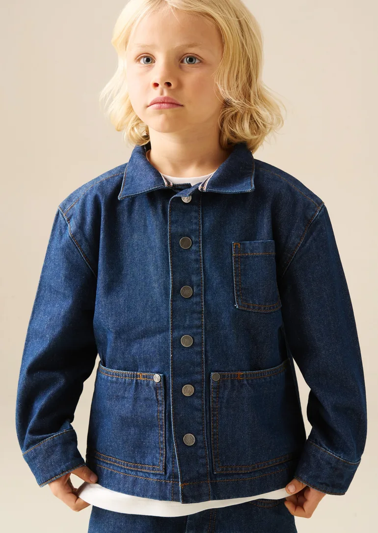 Otis Indigo Denim Jacket - 1