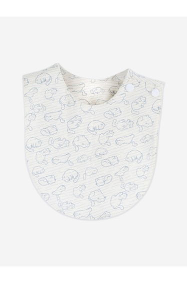 Mininio Baby Girls Bib Set in Blue product thumbnail 3